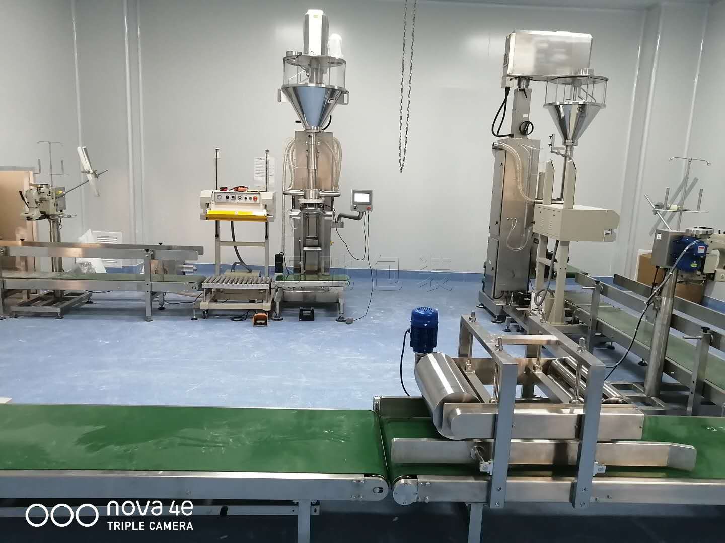 水泥粉体包装线升级方向:底充式灌装结合自动码垛实现清洁高效生